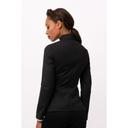Chef Works Black Medium Modern Fit Apex Banquet Coat for Women