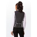 Chef Works Light Grey Small Formal Fit Bridge Vest for Women