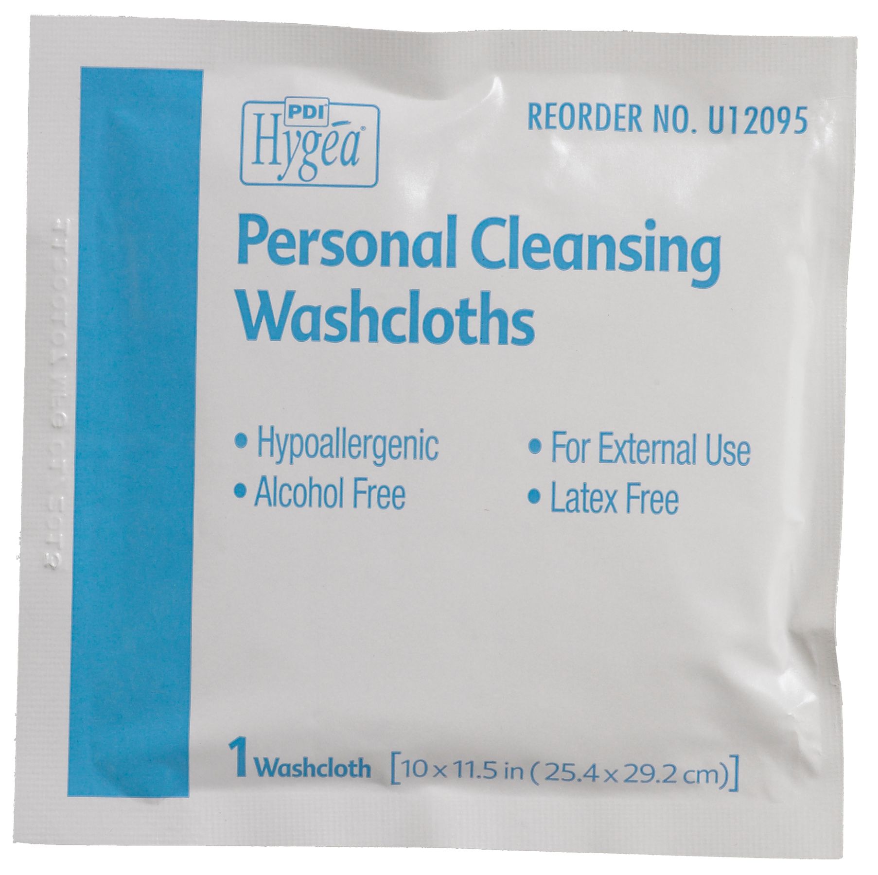 Nice-pak Personal Cleansing Washcloth, Individually Packed -- 400 Per Case