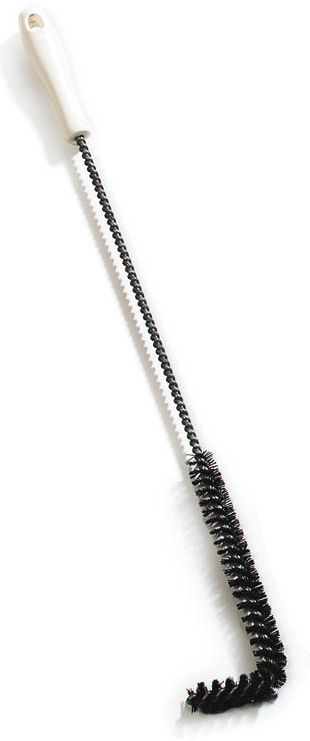 Carlisle Cool Temperature L-tipped Fryer Brush, 23 Inch, With 7/8 Inch Nylon Bristle -- 12 Per Case