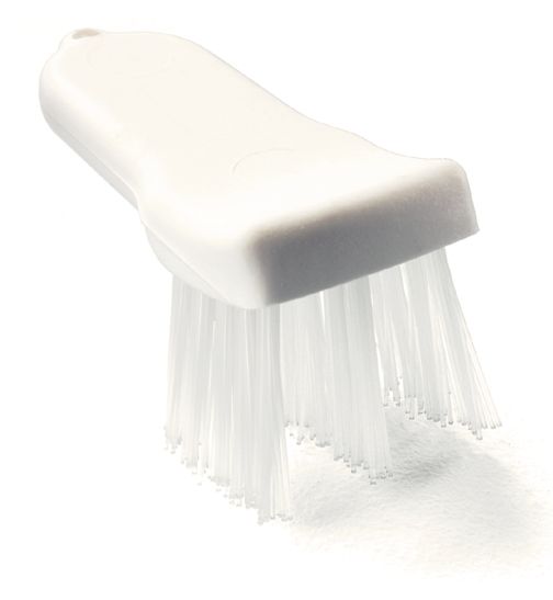 Sparta White Lettuce Cutter Brush, 2 1/2 Inch, With Stiff Nylon Bristle -- 12 Per Case