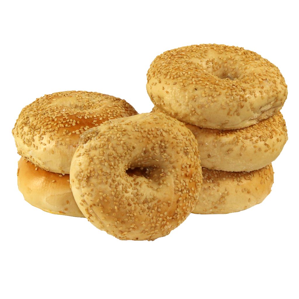 Just Bagels Sesame Bagel, 4 Ounce -- 48 Per Case