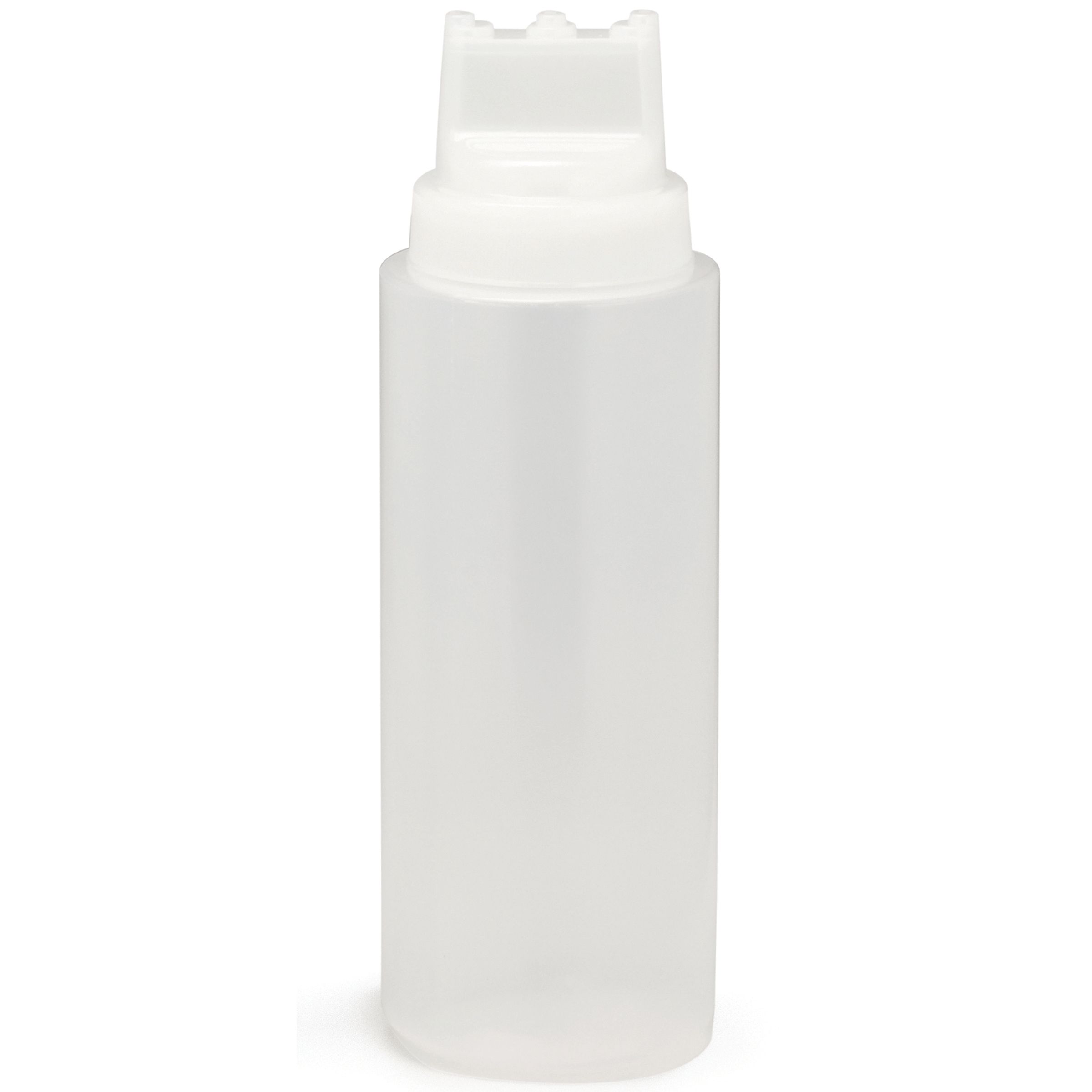 Tablecraft Widemouth Natural Squeeze Dispenser, 32 Ounce Capacity -- 12 Per Case