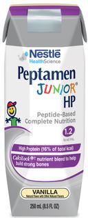 Nestle Peptamen Junior HP Vanilla Prism Drink, 8.45 Fluid Ounce -- 24 per case.