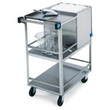 Lakeside Stainless Steel Ice Cart, 50 Pound Ice Capacity