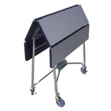 Lakeside Geneva Folding Style Rectangle Table Room Service Table, 36 X 36 X 30 Inch Leaves Up Overall Size