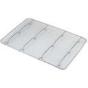 Alegacy Chrome Plated Footed Pan Grate, 24 1/2 x 16 1/2 x 1 inch.