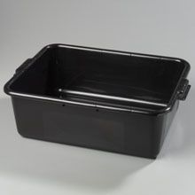 Carlisle Black Bus Box 15 X 20 X 7 Inch Deep -- 12 Per Case