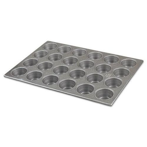 Alegacy Aluminized Steel Muffin Pan, 24 Cup, 2 3/4 Inch Top Inside Diameter