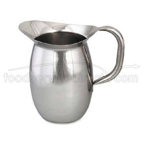 Alegacy 18/8 Stainless Steel Bell Pitcher, 2 1/8 Quart