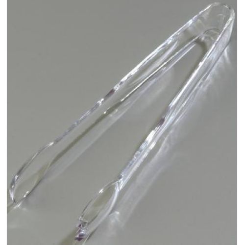 Carlisle Black Carly Clear Revolutionary Plastic Utility Tong 12 Inch