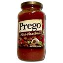 Prego Mini-Meatball Meat Sauce, 24 Ounce -- 12 per case
