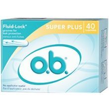 O.b. Original Super Plus Digital Tampon, 40 Count -- 12 Per Case
