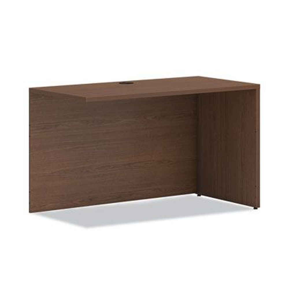 Hon Sepia Walnut Right Mod Return Shell, 48 X 24 X 29 Inch