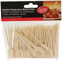 Tablecraft 3.5 inch Medium Rare Bamboo Steak Pick, 100 count -- 12 per case