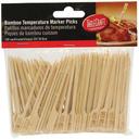 Tablecraft 3.5 inch Medium Well Bamboo Steak Pick, 100 count -- 12 per case