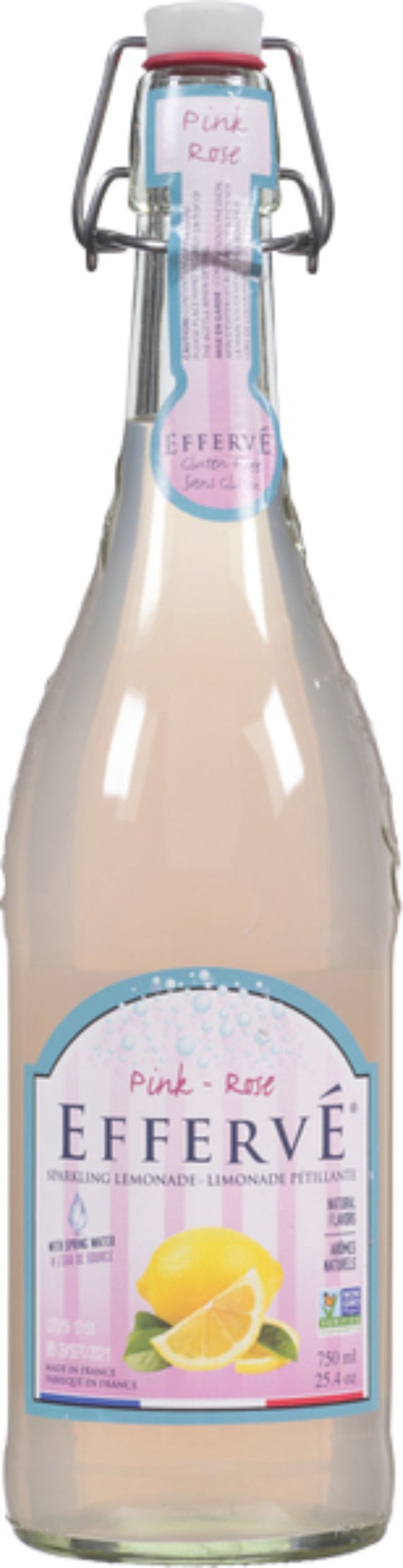 Efferve Pink Sparkling Lemonade, 750 Ml -- 12 Per Case