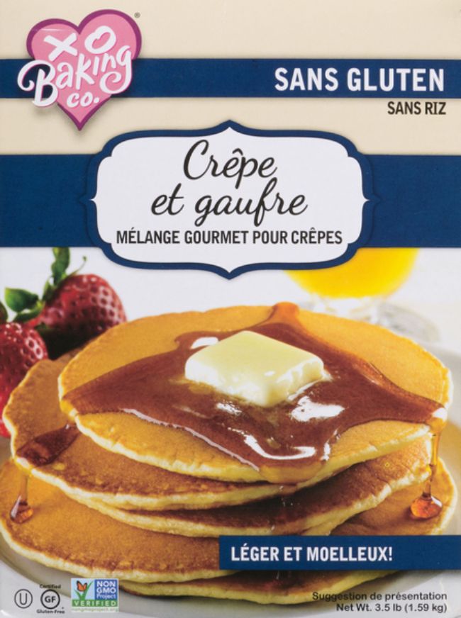 Xo Baking Gourmet Pancake And Waffle Mix, 3.5 Lb -- 6 Per Case