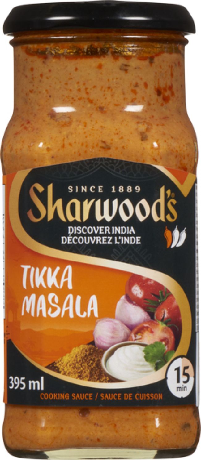 Sharwood's Tikka Masala Sauce, 395 Ml -- 6 Per Case