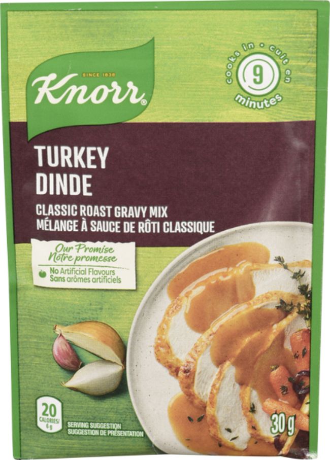 Knorr Professional Turkey Classic Roast Gray Mix, 30 G -- 24 Per Case
