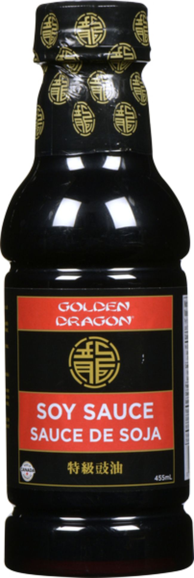 Golden Dragon Soy Sauce, 455 Ml -- 12 Per Case