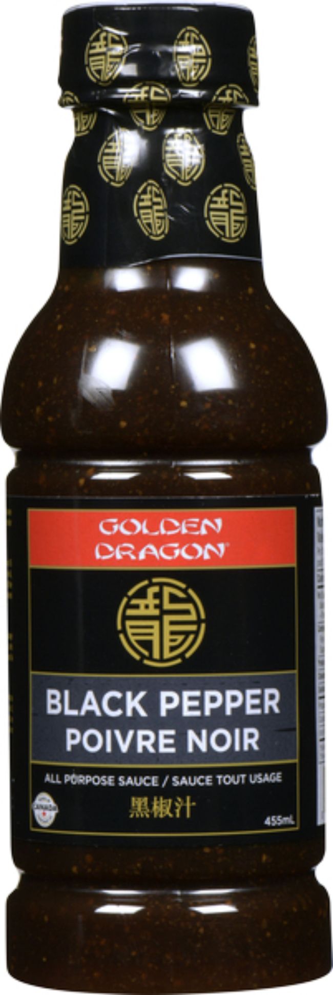 Golden Dragon Sauce Au Poivre Noir, 455 Ml -- 12 Par Boîte