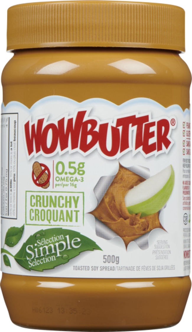 Crunchy Peanut-Free Soy Spread