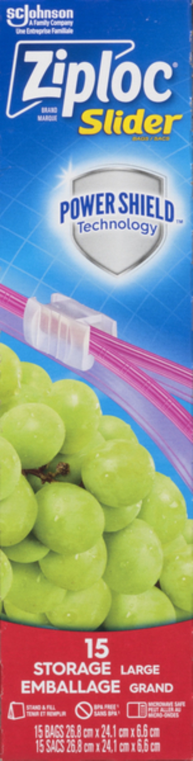 Large Easy Zip Storage Bag