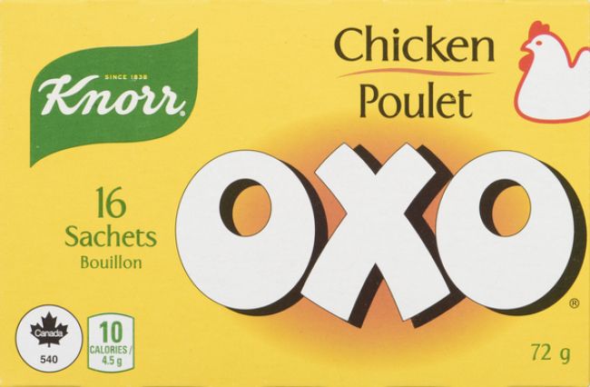 Knorr Professional Sachet De Bouillon De Poulet Oxo, 72 G -- 14 Par Boîte