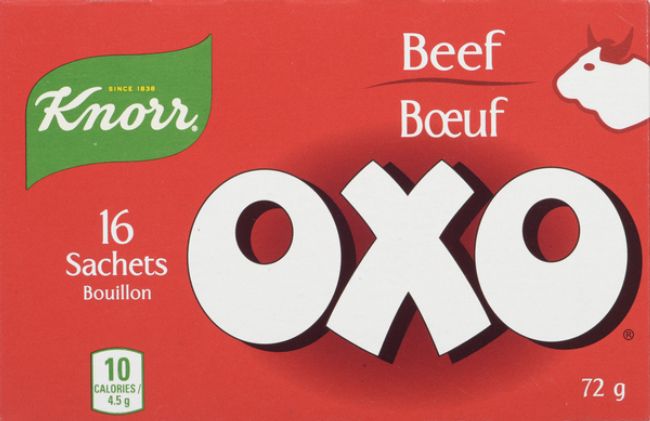 Knorr Professional Sachet De Bouillon De Bœuf Oxo, 72 G -- 14 Par Boîte