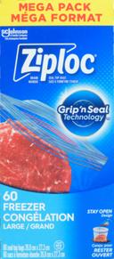 Grip N Seal Large Freezer Bag