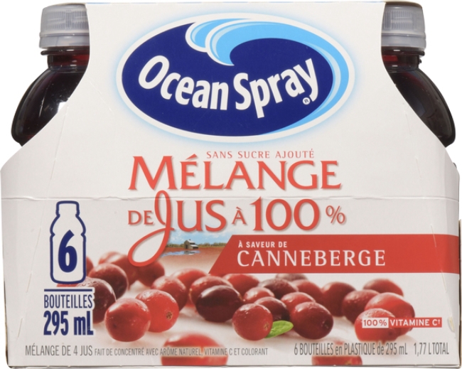 295 mL 100 Percent Cranberry Juice Blend