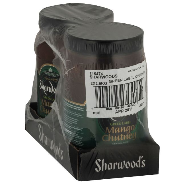 Sharwood's Major Grey Mango Chutney, 2.6 Kg -- 6 Per Case