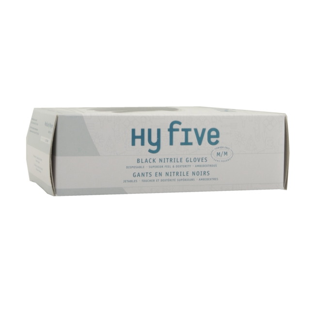 Black Medium Nitrile Gloves