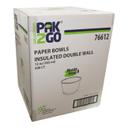 Hot and Cool Double Wall Paper Soup Bowl