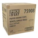 Single Wall White Paper Cup