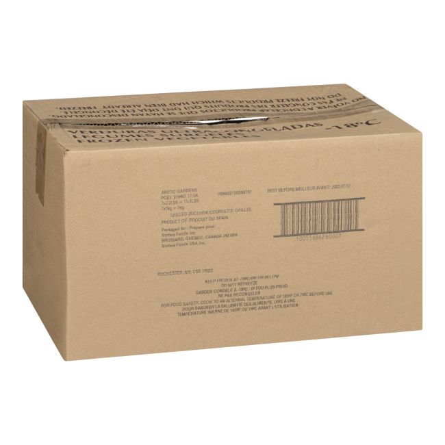 Arctic Gardens Grilled Zucchini, 1 Kg -- 7 Per Case