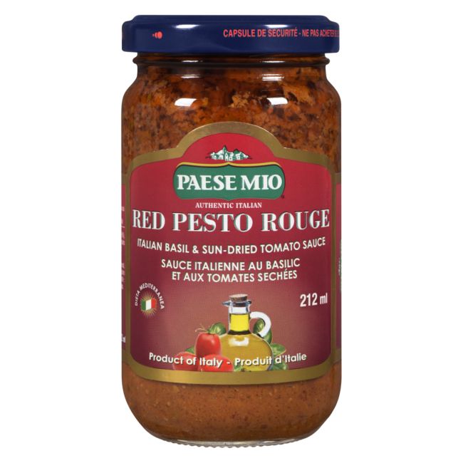 Paese Mio Sauce Pesto Rouge, 212 Ml -- 12 Par Boîte