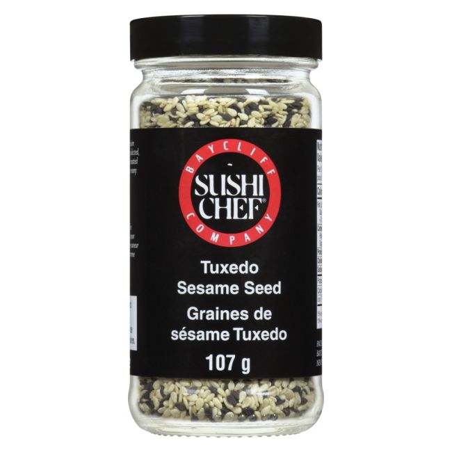 Sushi Chef Graines De Sésame Noires Et Blanches, 107 G -- 12 Par Boîte