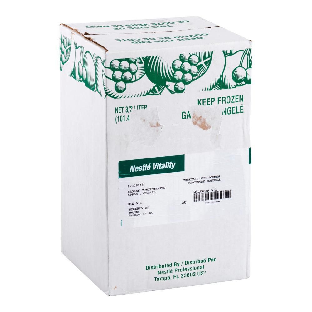 Vitality 5 Plus 1 10 Percent Apple Juice Concentrate, 3 L -- 3 Per Case