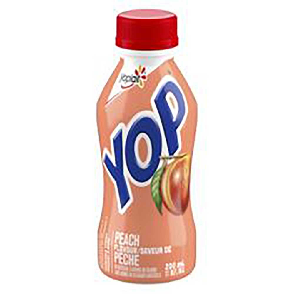Yoplait Yogourt À Boire À La Pêche, 1 % De Matière Grasse Laitière, 200 Ml -- 12 Par Boîte