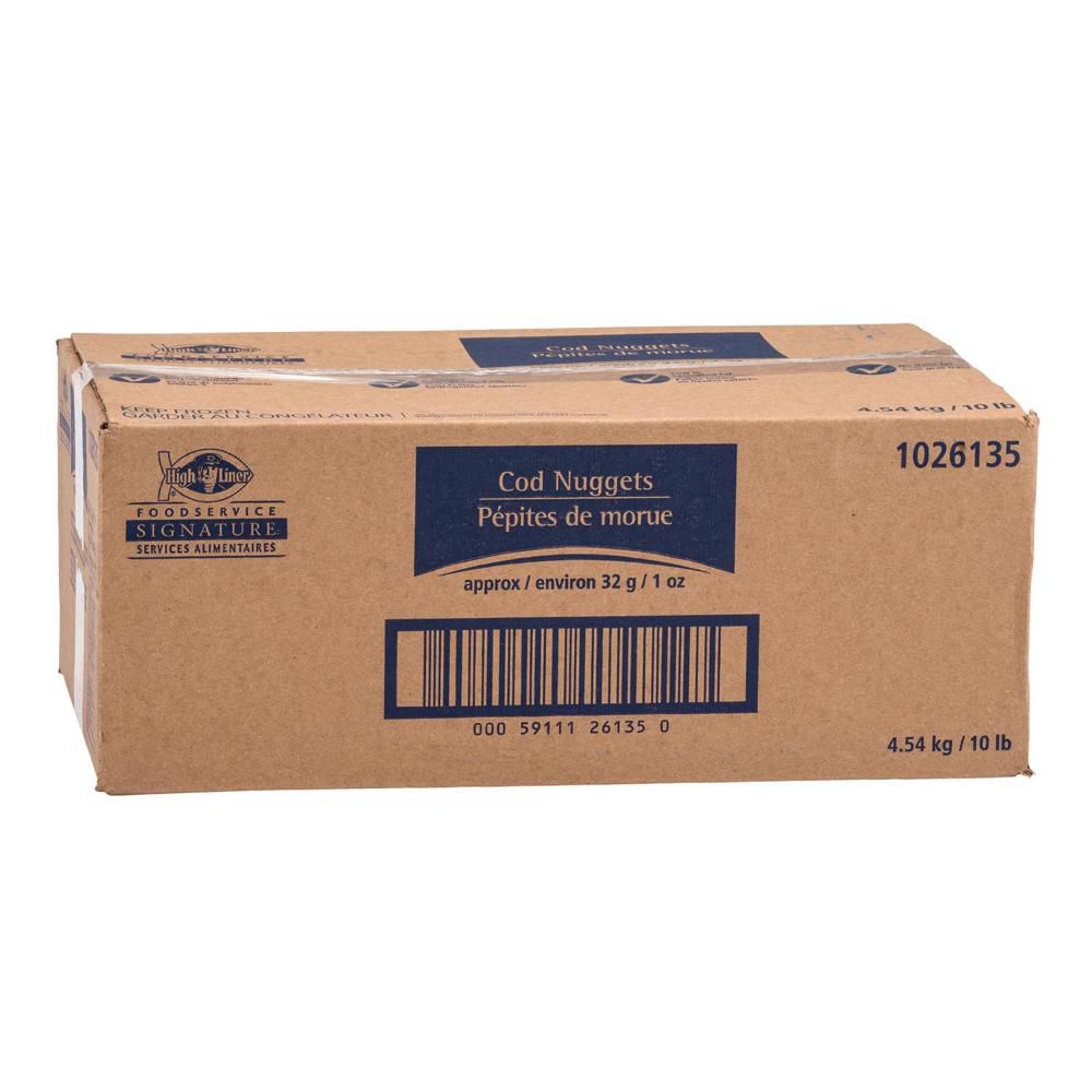 High Liner Foodservice Signature Cod Nuggets, 4.54 Kg