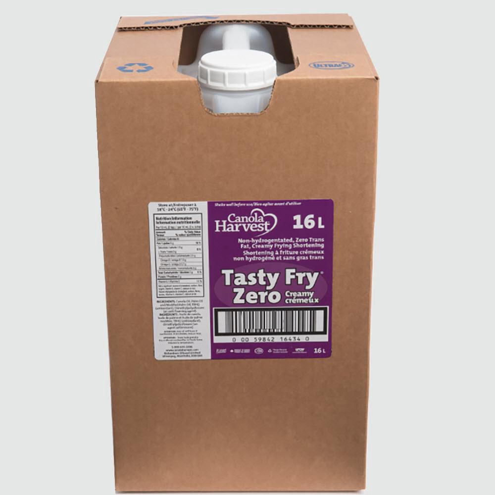 Tasty Fry Huile De Canola Crémeuse Sans Gras Trans, Boîte De 16 L
