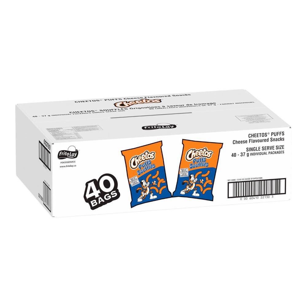 Cheetos Puffs Cheese Snacks, 37 G -- 40 Per Case