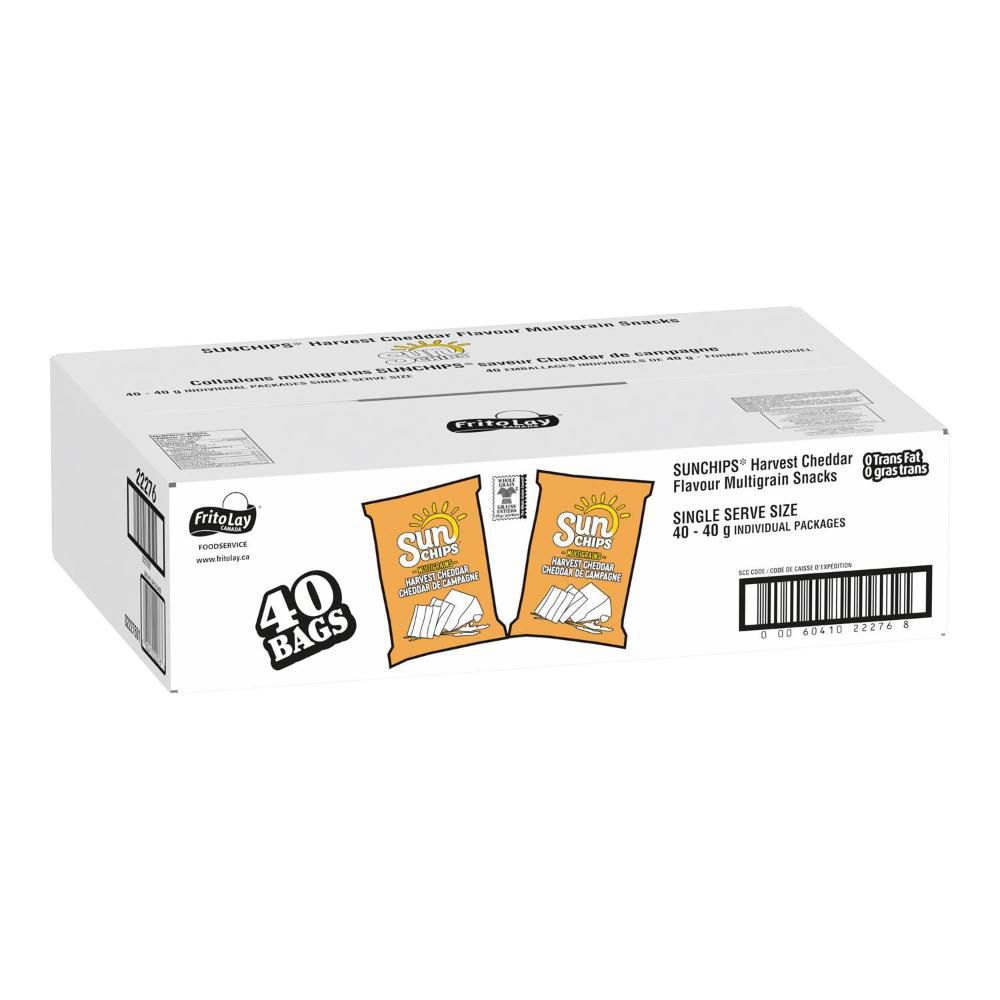 Sunchips Harvest Cheddar Chips, 40 G -- 40 Per Case