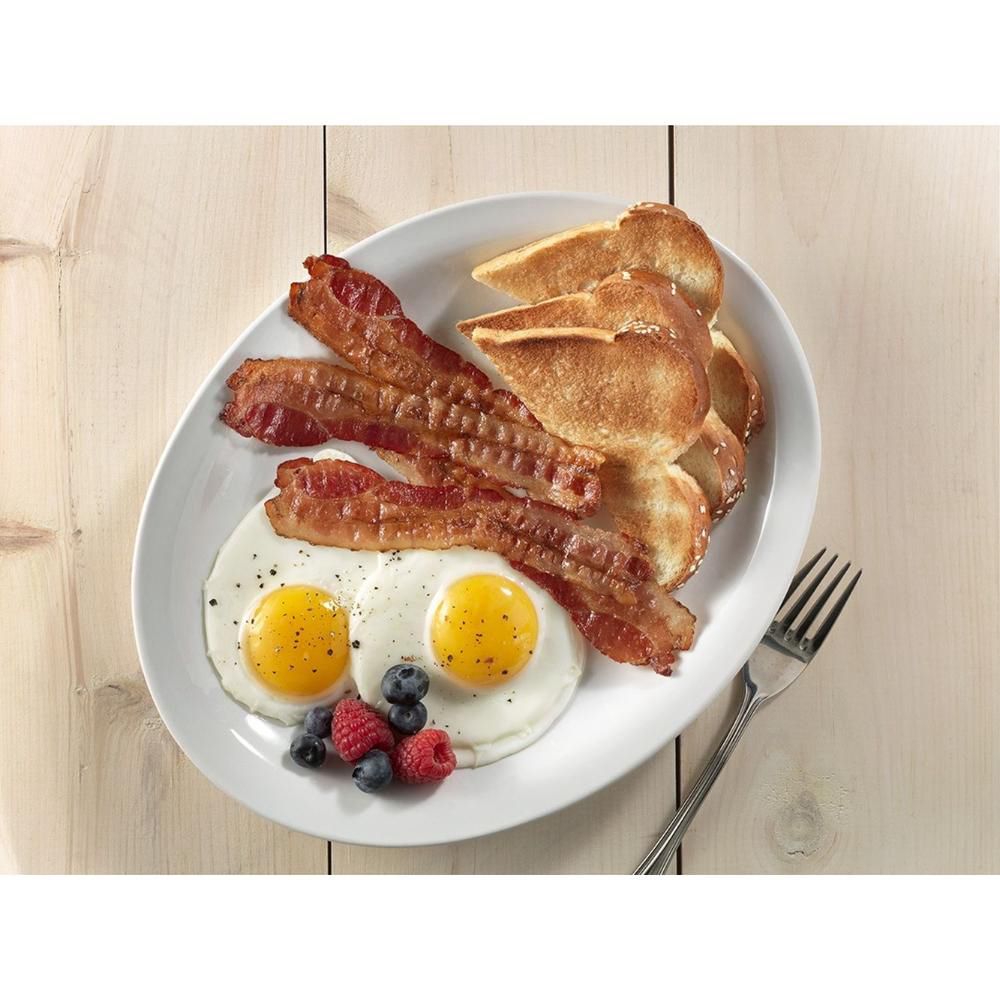 Maple Leaf 95 Percent Ready Crisp Precooked Bacon, 150 Count -- 2 Per Case