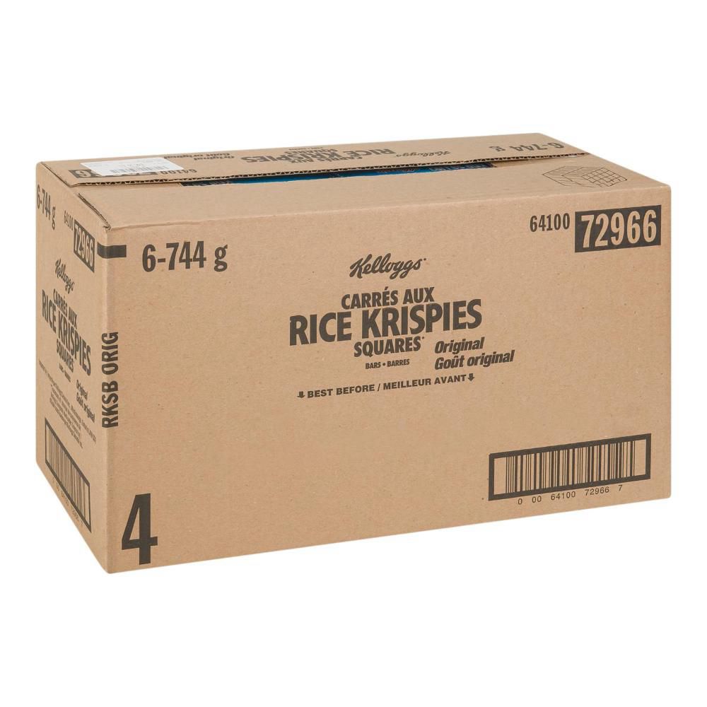 Rice Krispies Original Square Cereal Bar, 62 G -- 72 Per Case