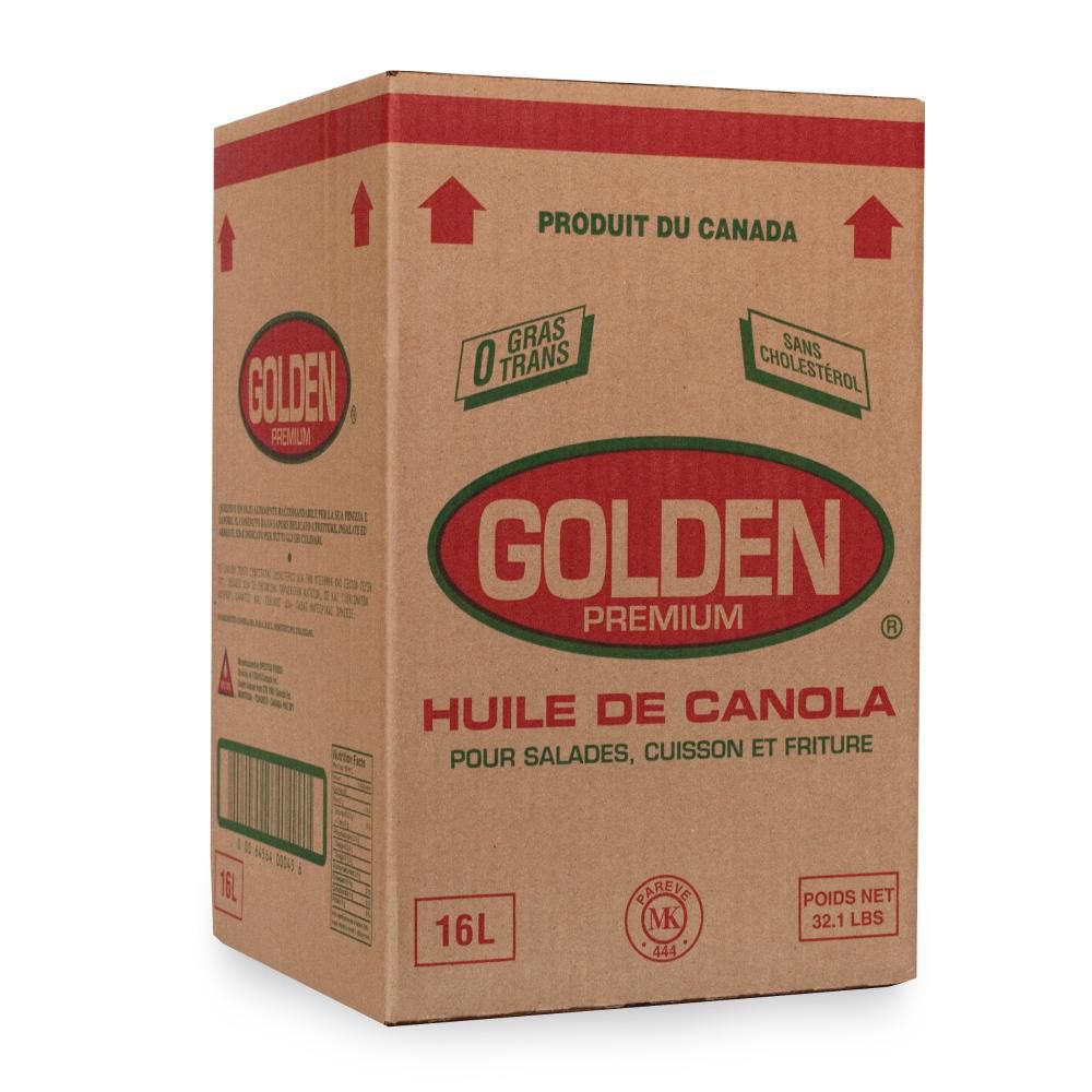 Golden Premium Huile De Canola, 16 L