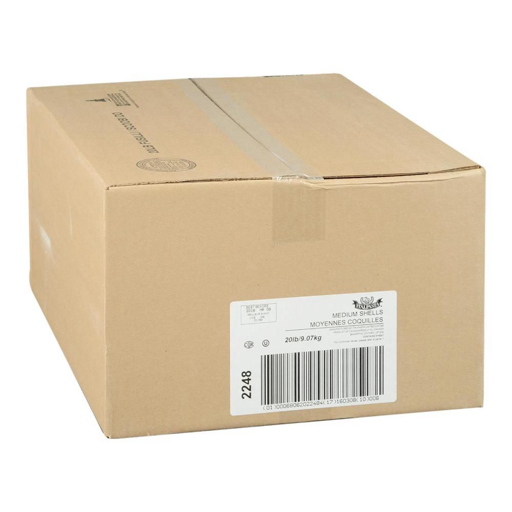 Italpasta Medium Shells Pasta, 9.07 Kg
