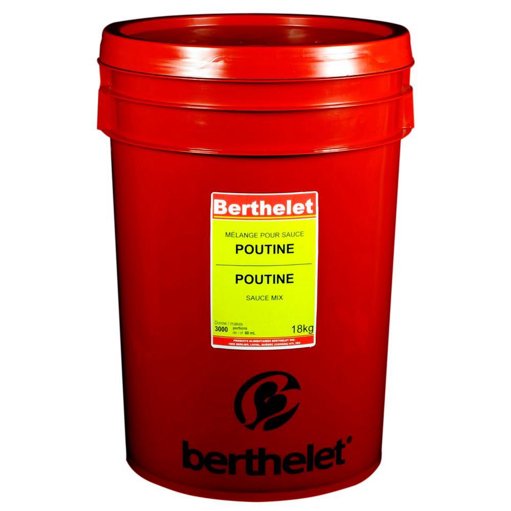 Berthelet Base De Sauce Pour Poutine, 18 Kg